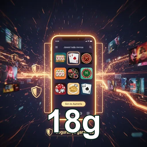 Jogador usando aplicativo cassino em celular