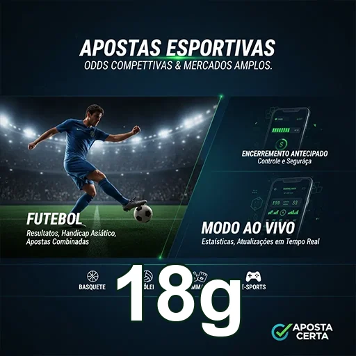 Imagem sobre apostas esportivas VIP no site 18g, destacando oportunidades exclusivas.