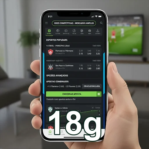 Imagem sobre apostas esportivas VIP no site 18g, destacando opções e oportunidades exclusivas.